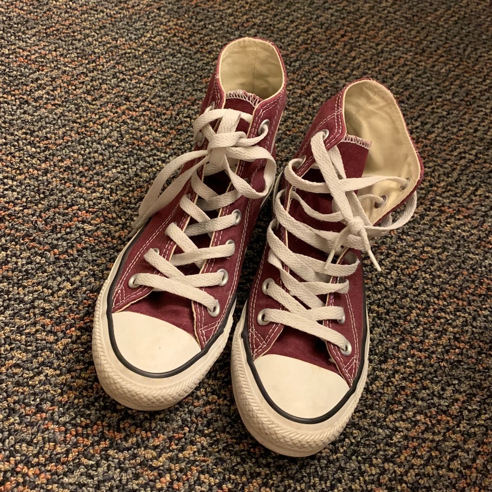 Converse | Burgundy High-Top